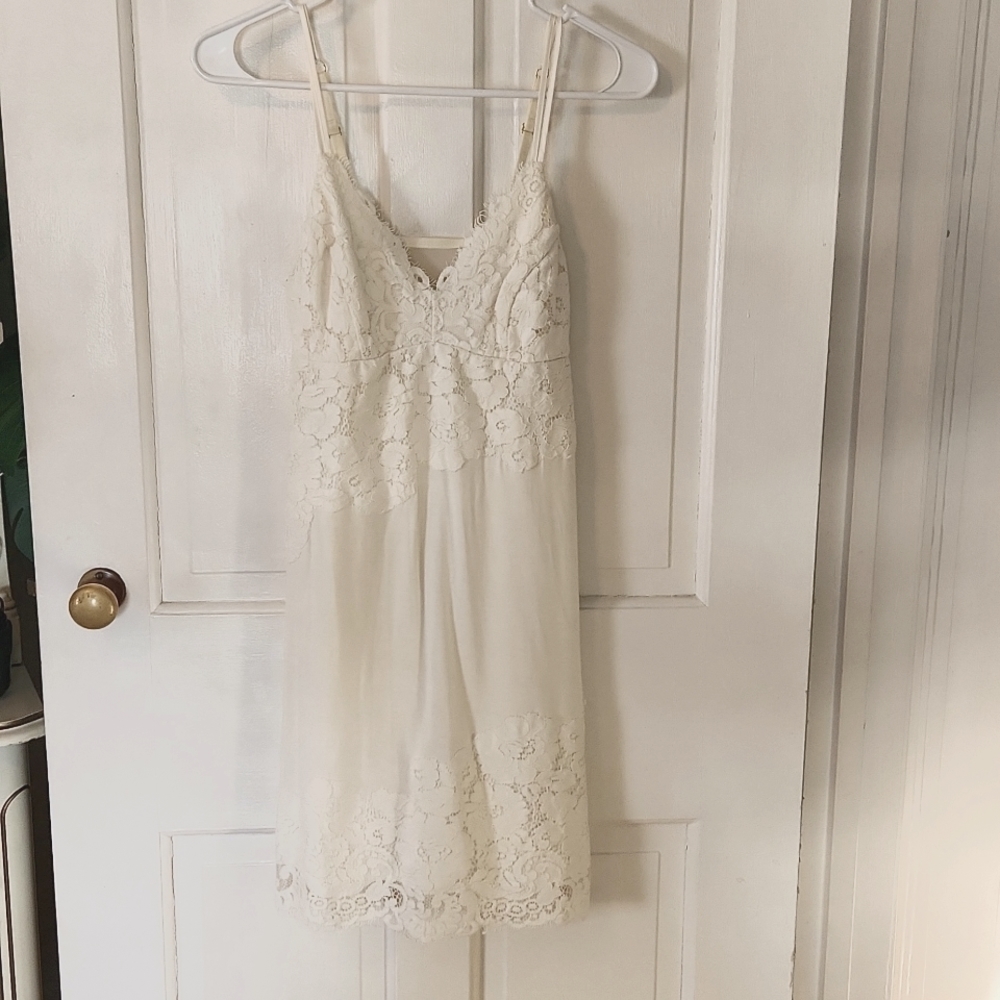 Soma Lace Ivory Nightgown